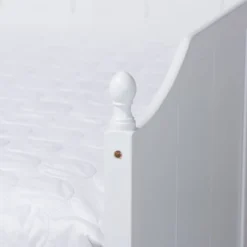 Full Millie Wood Daybed With Trundle White - Baxton Studio -Outlet Baxton Studio Store GUEST c9fa6e83 a74d 4e1e 8167 3c12395221cf