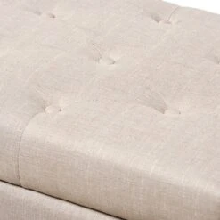 Michaela Modern And Contemporary Fabric Upholstered Storage Ottoman - Baxton Studio -Outlet Baxton Studio Store GUEST cdef0d50 8c5e 495d 87af 496cce42e70b