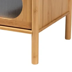 Naresh Bamboo Wood 3 Drawer Storage Cabinet Natural Brown - Baxton Studio -Outlet Baxton Studio Store GUEST ce6030e6 8119 4c34 bac0 554def6b5b60