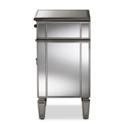 Claudia Hollywood Regency Glamour Style Mirrored Nightstand - Baxton Studio -Outlet Baxton Studio Store GUEST d0b3e27c 313c 49a9 a244 1b83b0eefa80