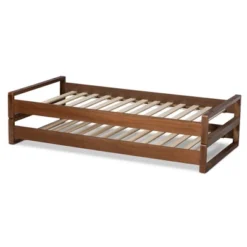 King Klara Wood Expandable Bed Frame Walnut - Baxton Studio 10 King Klara Wood Expandable Bed Frame Walnut - Baxton Studio -Outlet Baxton Studio Store GUEST d23b30e6 1894 4219 ad8a 68b1c91abb05