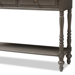 Noemie Country Cottage Farmhouse Finished 2 Drawer Console Table Brown - Baxton Studio 14 Noemie Country Cottage Farmhouse Finished 2 Drawer Console Table Brown - Baxton Studio -Outlet Baxton Studio Store GUEST d2b4e988 84ce 435a 9976 0b72f2d8e0d6