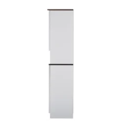 Lauren TwoTone And Buffet And Hutch Kitchen Cabinet White/Dark Brown - Baxton Studio -Outlet Baxton Studio Store GUEST d2dc4960 c76c 49ba b9bc fbe3d1828cbe