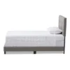 Twin Brookfield Modern And Contemporary Fabric Upholstered Bed - Baxton Studio