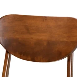 2pc Katya Fabric Upholstered And Wood Dining Chair Set - Baxton Studio -Outlet Baxton Studio Store GUEST d6991678 0ff8 4685 8d24 00c7dd60f1da