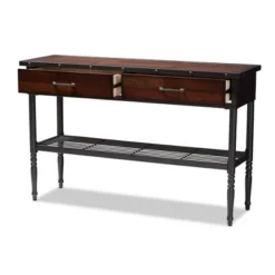 2 Drawer Jana Dining Room Server Brown - Baxton Studio -Outlet Baxton Studio Store GUEST da26bea4 81e7 4031 9278 e8e5c11298f6