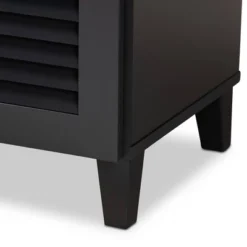 Shelf Wood Shoe Storage Cabinet With Drawer Coolidge Black - Baxton Studio -Outlet Baxton Studio Store GUEST da46ff94 0c53 446a 923c 9fda86e63ebf