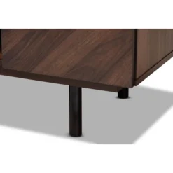 Berit Wood TV Stand For TVs Up To 70" Walnut - Baxton Studio -Outlet Baxton Studio Store GUEST e10622c0 9487 4fae 82ad 8c078316d7b0