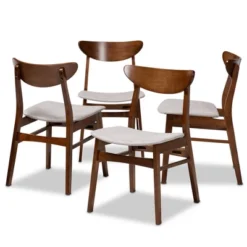 Set Of 4 Parlin Dining Chair - Baxton Studio -Outlet Baxton Studio Store GUEST e11cace0 e676 4ca8 b013 324fa35312c3