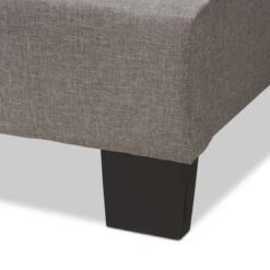 Vivienne Modern And Contemporary Fabric Upholstered Bed Light Gray - Baxton Studio -Outlet Baxton Studio Store GUEST e164cee3 69a4 4657 8703 f67e37a0d0c7