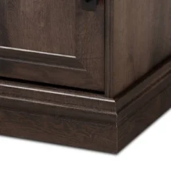 Nolan 1 Door Wood Nightstand Brown/Black - Baxton Studio -Outlet Baxton Studio Store GUEST e18a608c b6d7 45a7 bbb0 c898dd71e823