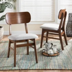 2pc Euclid Wood Dining Chair Set - Baxton Studio 13 2pc Euclid Wood Dining Chair Set - Baxton Studio -Outlet Baxton Studio Store GUEST e4ba7e22 da3f 4bb3 bd71 8588c995ab2e