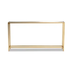 Alessa Glam Metal And Mirrored Glass Console Table Gold - Baxton Studio 8 Alessa Glam Metal And Mirrored Glass Console Table Gold - Baxton Studio -Outlet Baxton Studio Store GUEST e5779751 a74b 432c 903f a452413ddbfb