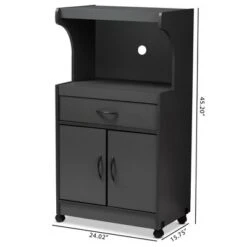 Tannis Finished Kitchen Cabinet - Baxton Studio -Outlet Baxton Studio Store GUEST e6664cc1 31a8 4a3e 8139 1ac5f089d778