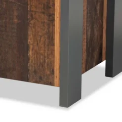 Ranger Two-Tone And Wood 1 Drawer Sideboard Buffet Rustic Brown/Gray - Baxton Studio -Outlet Baxton Studio Store GUEST e795d415 6f50 42d7 8e23 98a5ad46568a