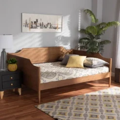 Full Alya Wood Daybed - Baxton Studio -Outlet Baxton Studio Store GUEST e88eace1 f7bb 4708 b88a 5fdff49176cc