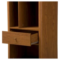 Ellingham Mid-century Retro Modern Sideboard Storage Cabinet Bookcase Organizer - Walnut - Baxton Studio