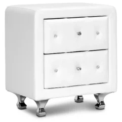 Stella Crystal Modern Nightstand - Baxton Studio -Outlet Baxton Studio Store GUEST ed8353f8 976b 446e b0f2 0b6fd12e02dd