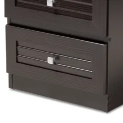 Carine Modern And Contemporary Finished 2 Drawer Nightstand Dark Brown - Baxton Studio 11 Carine Modern And Contemporary Finished 2 Drawer Nightstand Dark Brown - Baxton Studio -Outlet Baxton Studio Store GUEST efbd8318 1885 418c 8aa6 3dee6e4bc661