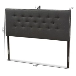 Windsor Modern And Contemporary Fabric Headboard - Baxton Studio -Outlet Baxton Studio Store GUEST f25e8128 f901 40d4 815e d20f97aa865f