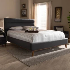 Erlend Platform Bed - Baxton Studio -Outlet Baxton Studio Store GUEST f67ef1e5 285e 40bd 9b18 955dcdcffdc4