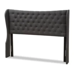 Cadence Modern And Contemporary Fabric Button - Tufted Winged Headboard - Baxton Studio -Outlet Baxton Studio Store GUEST fcf671d3 dd57 487e 86bb 24ac4af28615