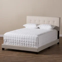 Audrey Modern And Contemporary Fabric Upholstered Bed - Baxton Studio -Outlet Baxton Studio Store GUEST fd61f411 ee67 4fea ae1d e2404c98457b