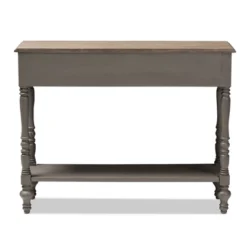 Noemie Country Cottage Farmhouse Finished 2 Drawer Console Table Brown - Baxton Studio 11 Noemie Country Cottage Farmhouse Finished 2 Drawer Console Table Brown - Baxton Studio -Outlet Baxton Studio Store GUEST fdf9ea23 d08d 4892 a8b0 5b5297072f91